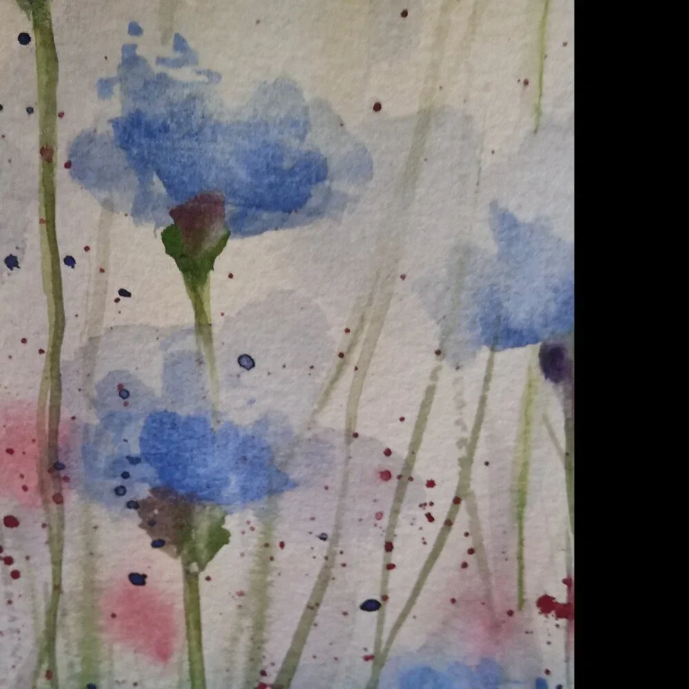 ORIGNAL WATCOLOR PAINTING - Picture 3 of 3